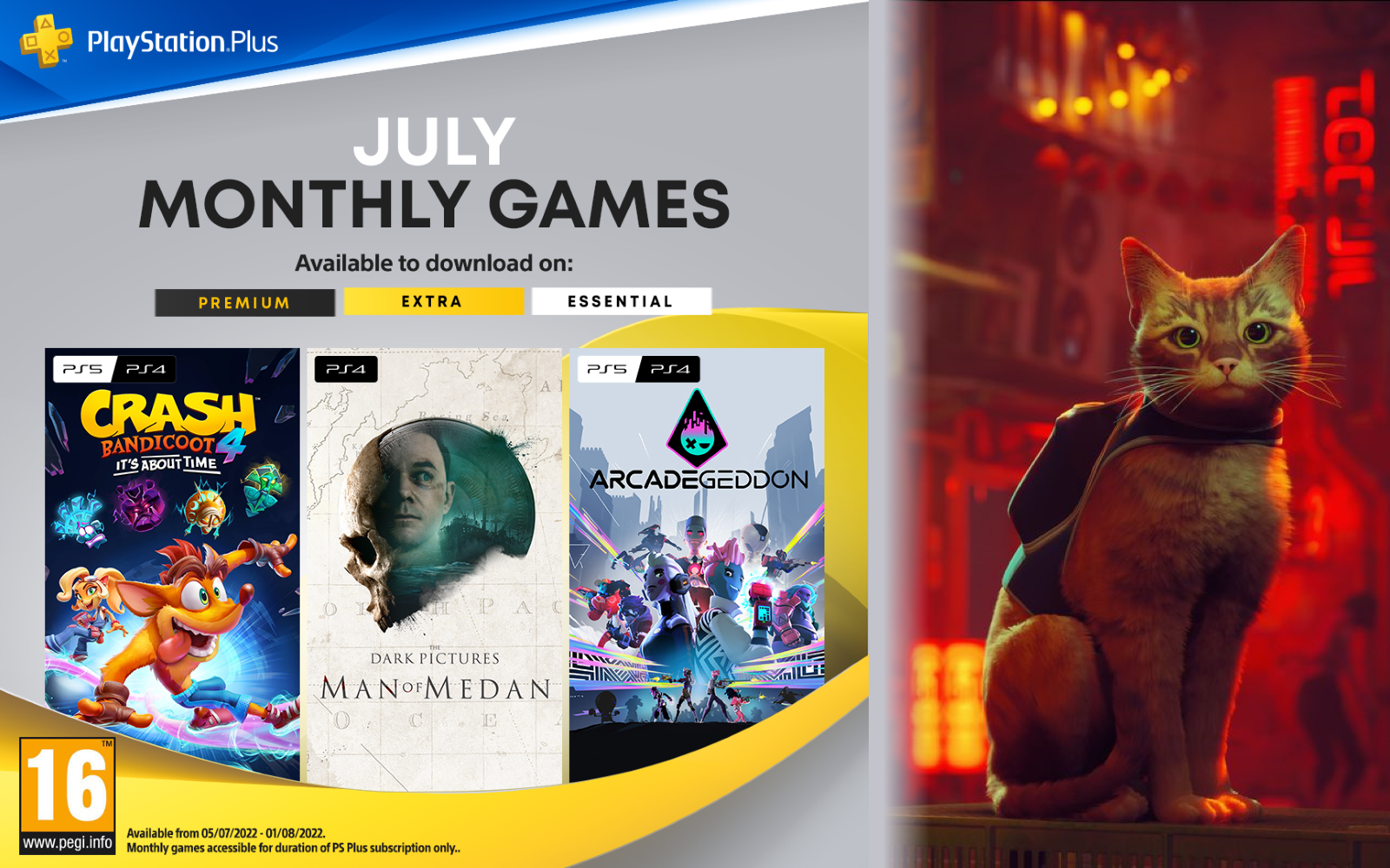 July’s PS Plus Titles Out Today. Reminder Of An Extra Title Coming Soon